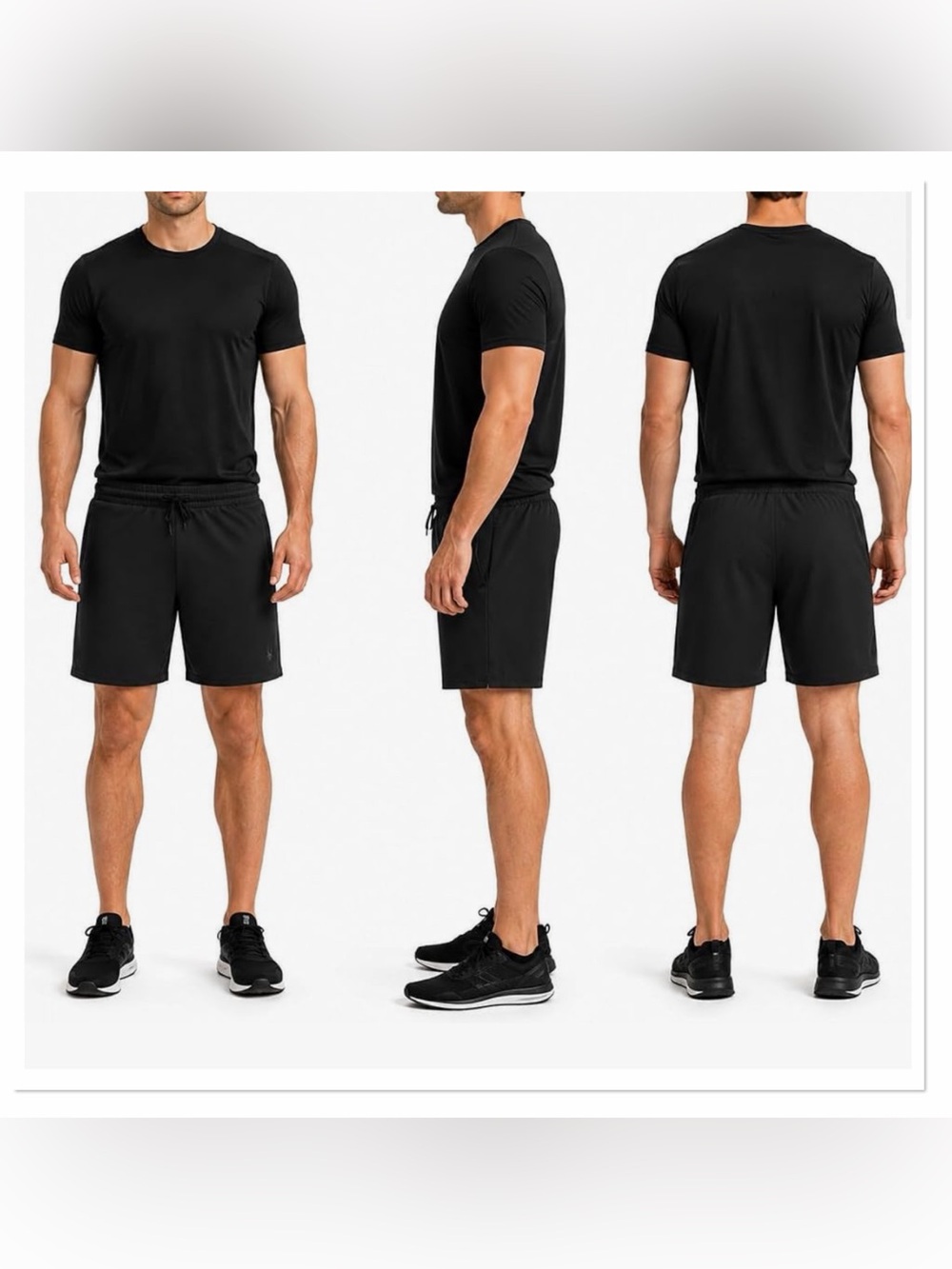 SPYDER Athletic Black Shorts